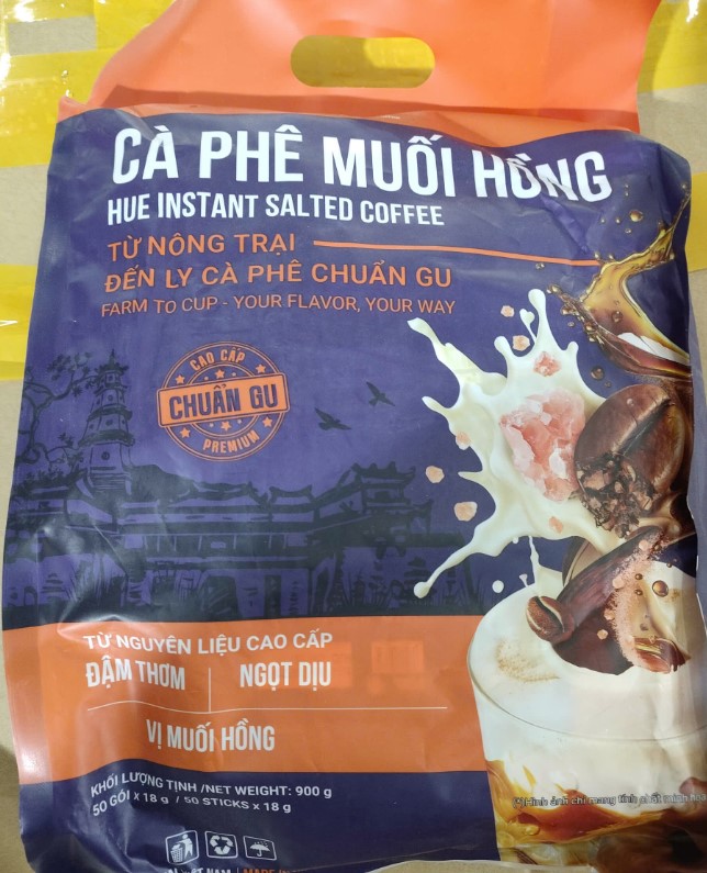 Cà Phê Muối Hồng Message Coffee 900g